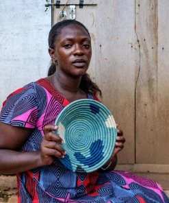 KAZI Medium Cool Sukari Round Basket Home Goods 9 KAZI Medium Cool Sukari Round Basket Home Goods