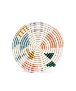 KAZI Fair Trade Mtoto Metallic Floret Hot Pad