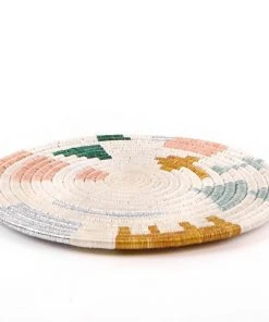 KAZI Fair Trade Mtoto Metallic Floret Hot Pad 6 KAZI Fair Trade Mtoto Metallic Floret Hot Pad