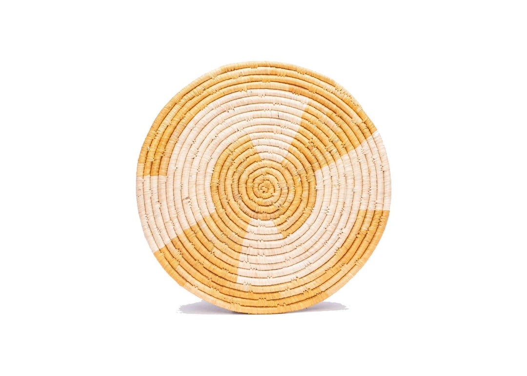 KAZI Mustard Geo Trivet 1 KAZI Mustard Geo Trivet