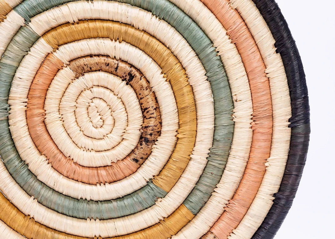 KAZI Best Sellers Peach + Banana Bark Striped Trivet 3 KAZI Best Sellers Peach + Banana Bark Striped Trivet