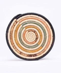 KAZI Best Sellers Peach + Banana Bark Striped Trivet