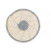 KAZI Spiral Metallic Silver Hot Pad Home Goods