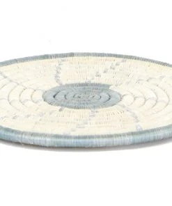 KAZI Spiral Metallic Silver Hot Pad Home Goods