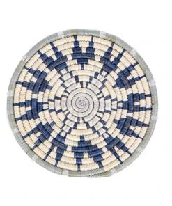 KAZI Zahabu Metallic Silver Hot Pad Trivet