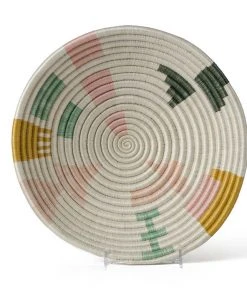 KAZI Large Anyon Round Basket Home Goods