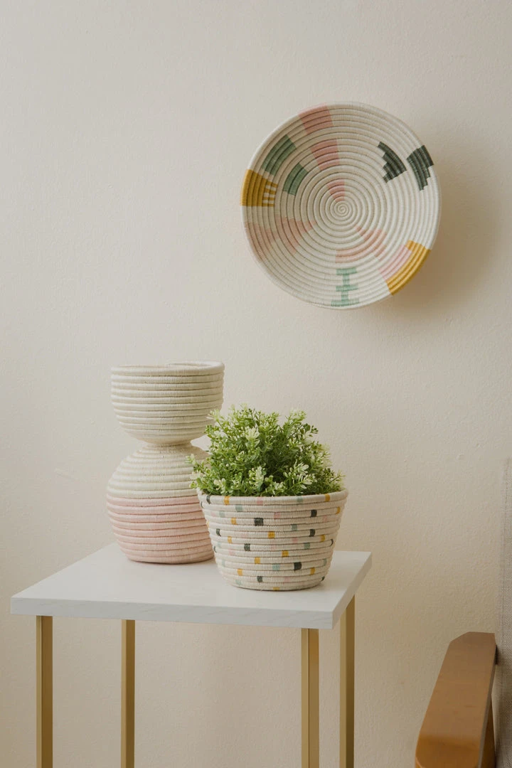 KAZI Large Anyon Round Basket Home Goods 3 KAZI Large Anyon Round Basket Home Goods