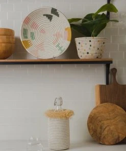 KAZI Large Anyon Round Basket Home Goods 10 KAZI Large Anyon Round Basket Home Goods