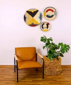 KAZI Large Mod Msanii Round Basket 6 KAZI Large Mod Msanii Round Basket