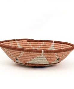 KAZI Extra Large Apricot Kwizera Round Basket