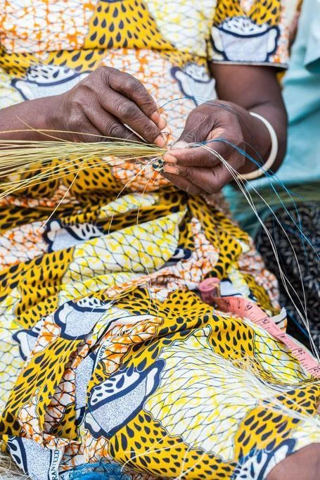 KAZI Extra Large Floret Round Basket 5 KAZI Extra Large Floret Round Basket