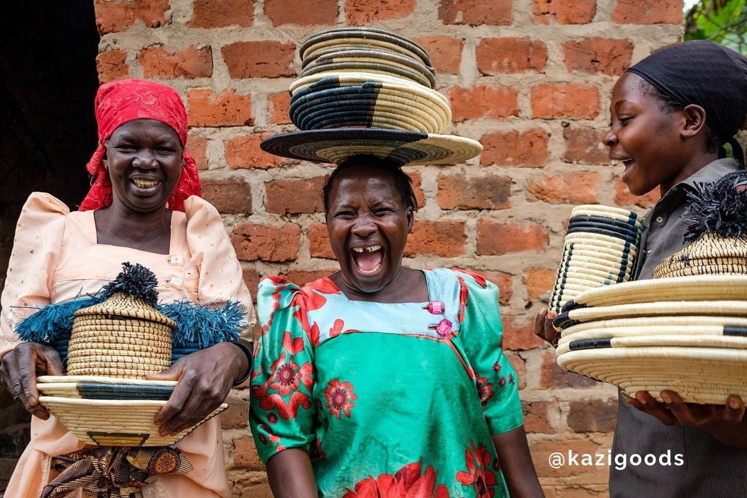 KAZI Medium All Natural Woven Wall Plate 4 KAZI Medium All Natural Woven Wall Plate