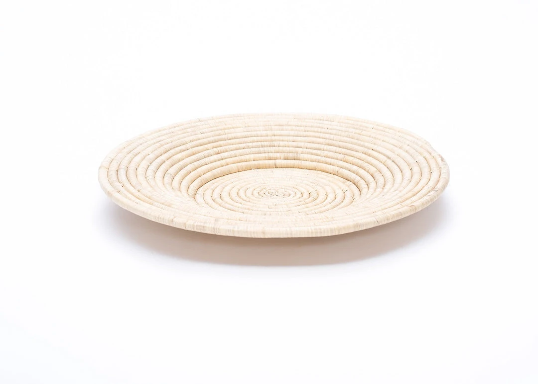 KAZI Medium All Natural Woven Wall Plate 2 KAZI Medium All Natural Woven Wall Plate