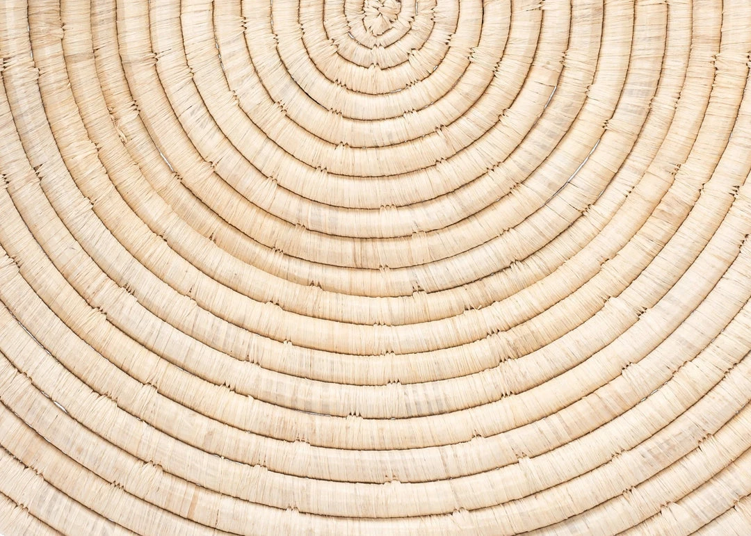 KAZI Medium All Natural Woven Wall Plate 3 KAZI Medium All Natural Woven Wall Plate