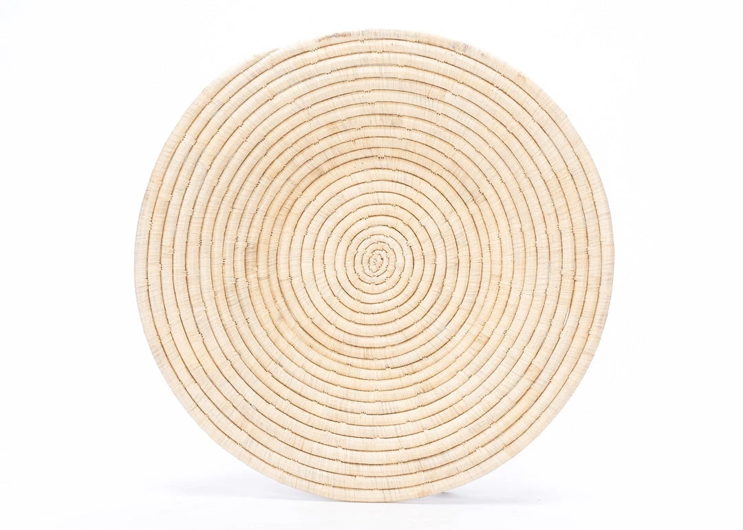 KAZI Medium All Natural Woven Wall Plate 1 KAZI Medium All Natural Woven Wall Plate