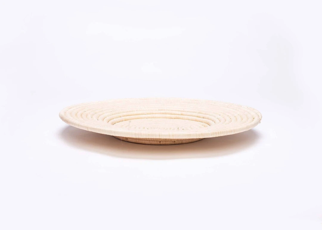 KAZI Medium All Natural Woven Wall Plate Home Goods 4 KAZI Medium All Natural Woven Wall Plate Home Goods