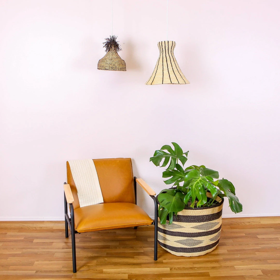 KAZI Jumbo Almasi Black Grass Planter KAZI Jumbo Almasi Black Grass Planter