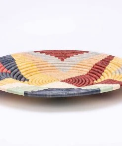 KAZI Home Goods Large Mod Annette Woven Wall Plate