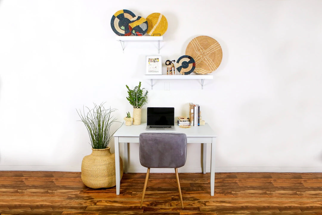 KAZI Large Tan Sanaa Woven Wall Plate Home Goods 2 KAZI Large Tan Sanaa Woven Wall Plate Home Goods