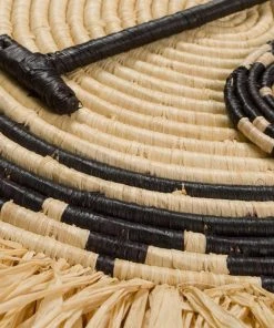 KAZI Home Goods Fringed Sun Mask Wall Art Disc