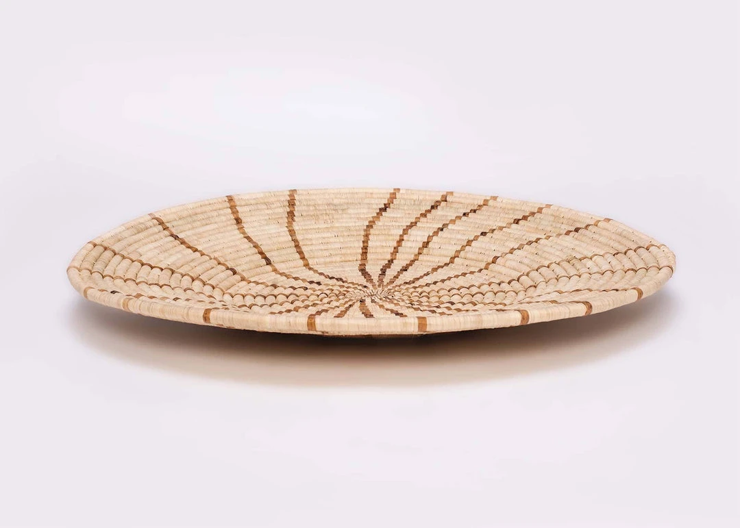 KAZI Banana Leaf Shujaa Extra Large Wall Plate Staff Favorites 4 KAZI Banana Leaf Shujaa Extra Large Wall Plate Staff Favorites