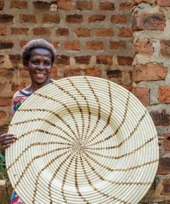 KAZI Banana Leaf Shujaa Extra Large Wall Plate Staff Favorites 9 KAZI Banana Leaf Shujaa Extra Large Wall Plate Staff Favorites