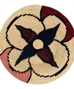 KAZI Jumbo Amelia Burgundy Wall Plate