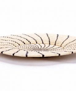 KAZI Jumbo Black Shujaa Woven Wall Plate Home Goods 7 KAZI Jumbo Black Shujaa Woven Wall Plate Home Goods