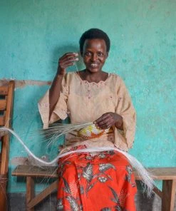 KAZI Jumbo Mora Woven Wall Basket Home Goods