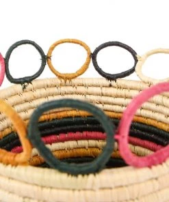 KAZI Medium Mod Rainbow Hooped Planter 7 KAZI Medium Mod Rainbow Hooped Planter