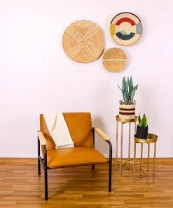 KAZI Medium Mod Rainbow Hooped Planter 8 KAZI Medium Mod Rainbow Hooped Planter