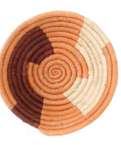 KAZI Small Amber Msanii Round Basket