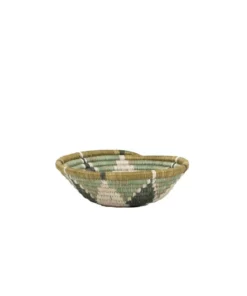 KAZI Home Goods Small Bayou Hope Round Basket