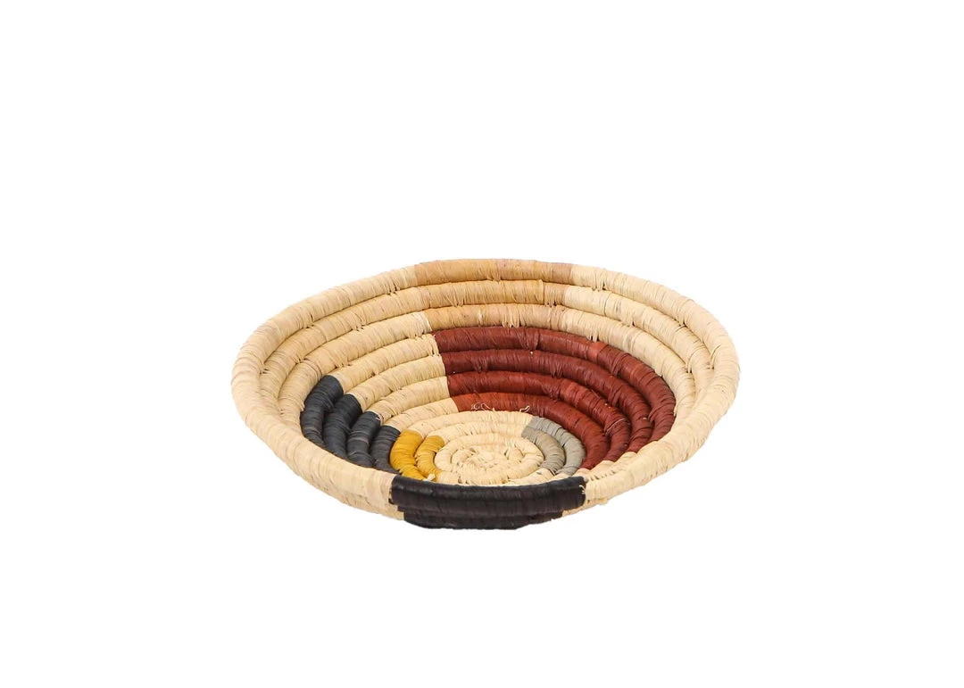 KAZI Small Mod Msanii Round Basket Home Goods 2 KAZI Small Mod Msanii Round Basket Home Goods