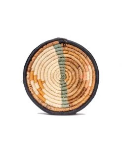 KAZI Small Repulika Peach Round Basket Home Goods