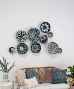 KAZI Silver Blue Unity Basket