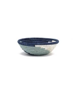 KAZI Silver Blue Unity Basket 6 KAZI Silver Blue Unity Basket