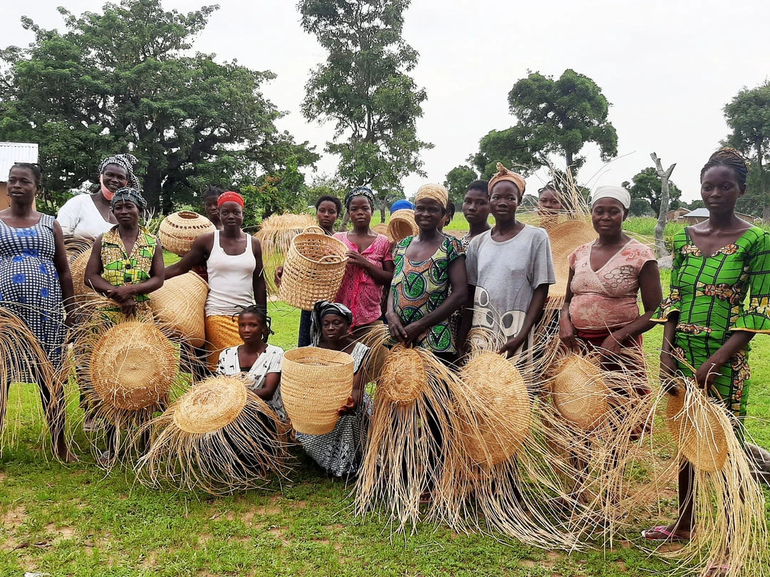 KAZI Large Striped Black Grass Planter 4 KAZI Large Striped Black Grass Planter