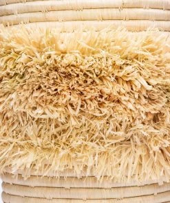 KAZI Home Goods All Natural Fringe Vase