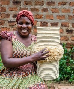 KAZI Home Goods All Natural Fringe Vase 5 KAZI Home Goods All Natural Fringe Vase