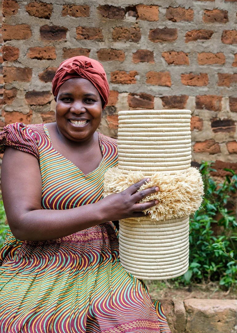 KAZI Home Goods All Natural Fringe Vase 3 KAZI Home Goods All Natural Fringe Vase