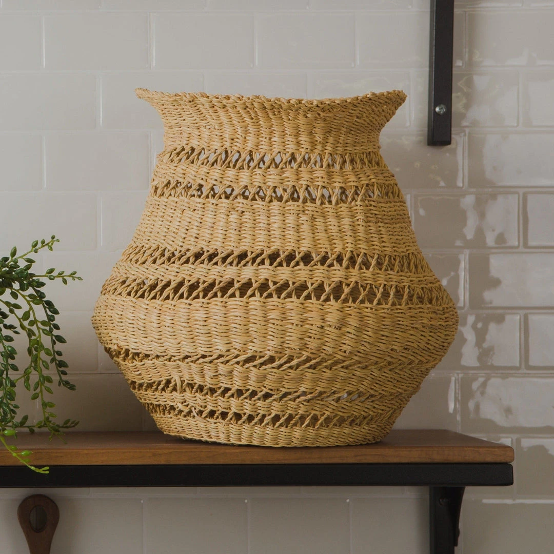 KAZI All Natural Lace Vase II Home Goods KAZI All Natural Lace Vase II Home Goods
