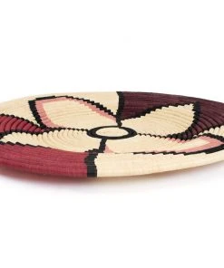KAZI Home Goods Amelia Burgundy Plate II 7 KAZI Home Goods Amelia Burgundy Plate II
