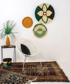 KAZI Bermuda Fringed Wall Disc II