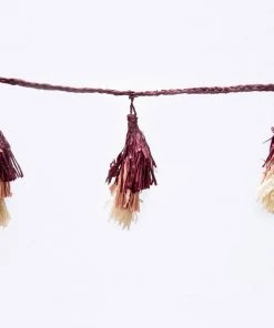 KAZI Berry Ombre Tasseled Garland Home Goods 8 KAZI Berry Ombre Tasseled Garland Home Goods