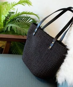 KAZI Black Grass Handbag