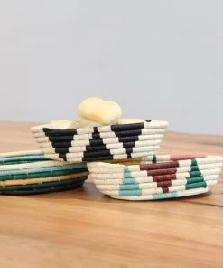 KAZI Black + Natural Petite Oval Bowl Home Goods