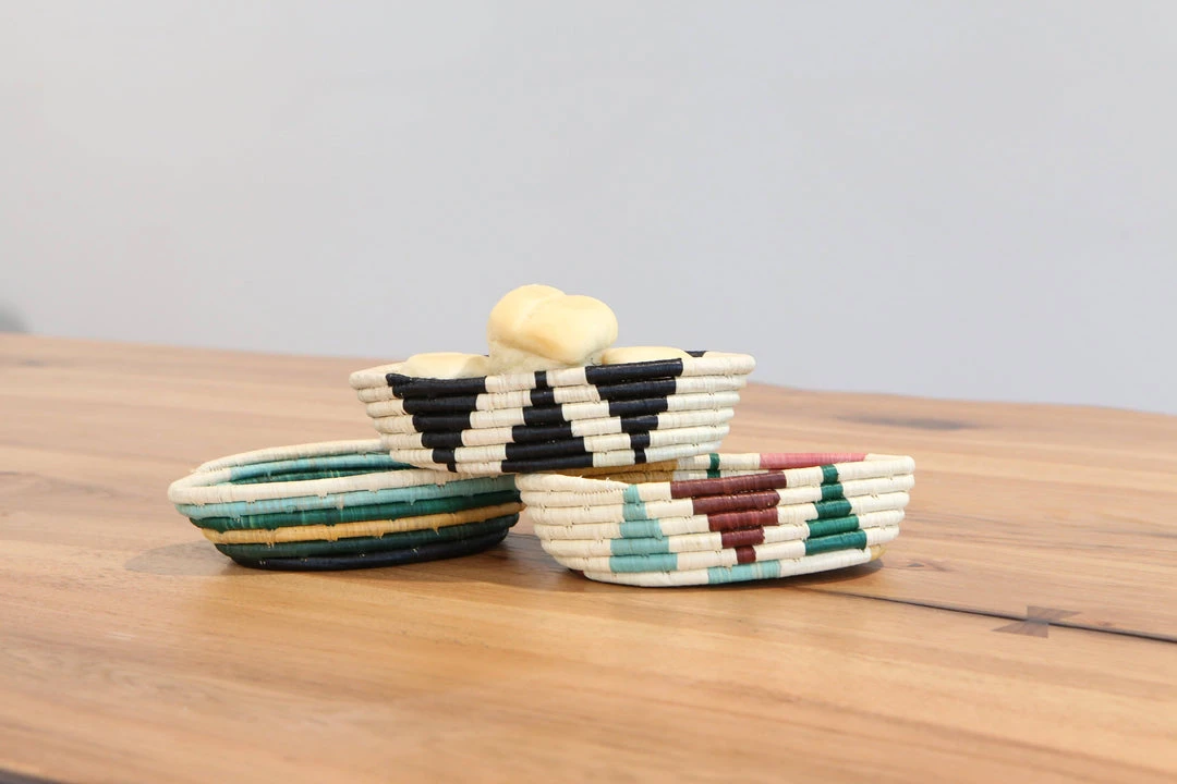 KAZI Black + Natural Petite Oval Bowl Home Goods 2 KAZI Black + Natural Petite Oval Bowl Home Goods