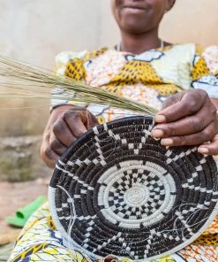 KAZI Black + White Hope Wall Trivet Home Goods