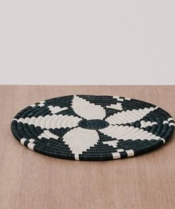 KAZI Black + White Hope Wall Trivet Home Goods